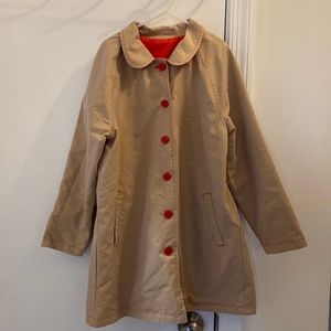 Reversible Marc Jacobs girls trench coat size 10